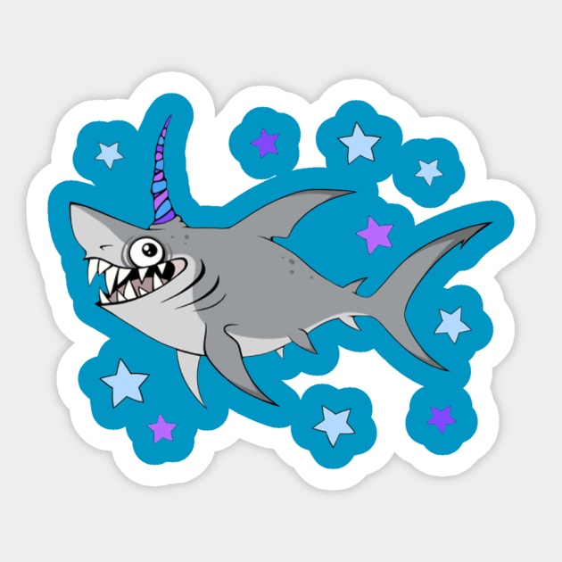 Unishark Sticker by michellarzon